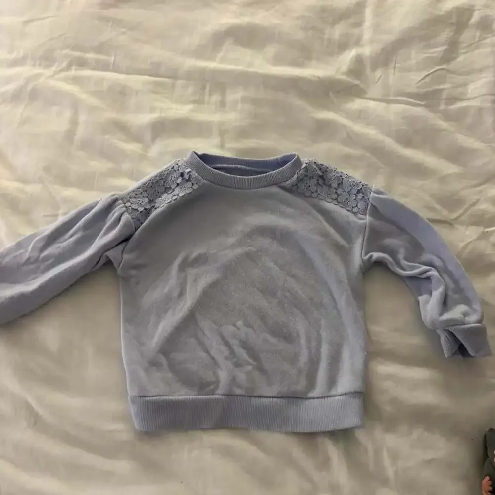 OshKosh B'gosh Periwinkle Lace Detail Sweatshirt